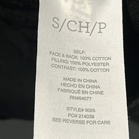 CAbi #3025 Moto Jacket Quilted Herringbone Gray Women’s Size S Cotton - Picture 8 of 8